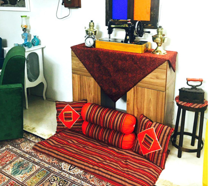 اتاق نشیمن سنتی ایرانی
